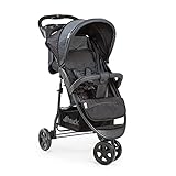 Hauck Passeggino Tre Ruote Citi Neo 2 25 kg Portata, Pieghevole con Una Mano, Leggero solo 7,5 kg, Porta Bevande, Posizione Nanna per Bebè e Bambini dalla Nascita, Grande Cesto, Grigio