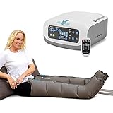 Vein Angel 4 Premium apparecchio per massaggi con gambali, 4 camere d'aria disattivabili, pressione & durata facilmente regolabili, 3 programmi di massaggio, no pressoterapia