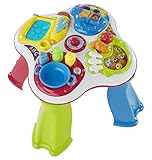 Chicco Tavolo Cresci e Impara Bilingue, Tavolino Multiattività Bambini Italiano/Inglese, Gioco Educativo Elettronico Interattivo e Parlante con Effetti Sonori e Luminosi, Giochi per Bambini 1-4 Anni