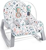 Fisher Price-GNP99 Sdraietta Dondolino Reclinabile, con Vibrazioni Calmanti, Giocattolo per Neonati 0+ Mesi, GNP99